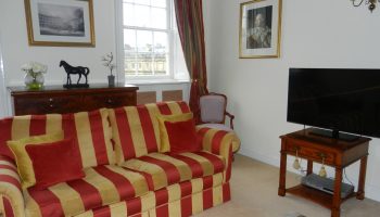 the circus stripe sofa