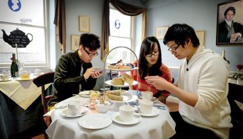 jane austen cream tea