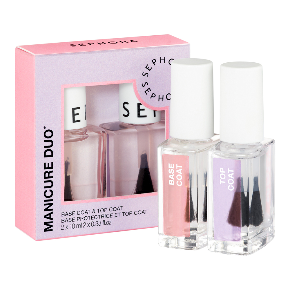 MANICURE DUO KIT Top coat and Protective base