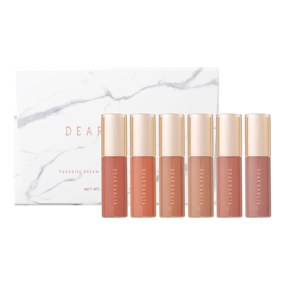 Mini Paradise Dream Velvet Lip Mousse Lip Tint 6-Piece Set