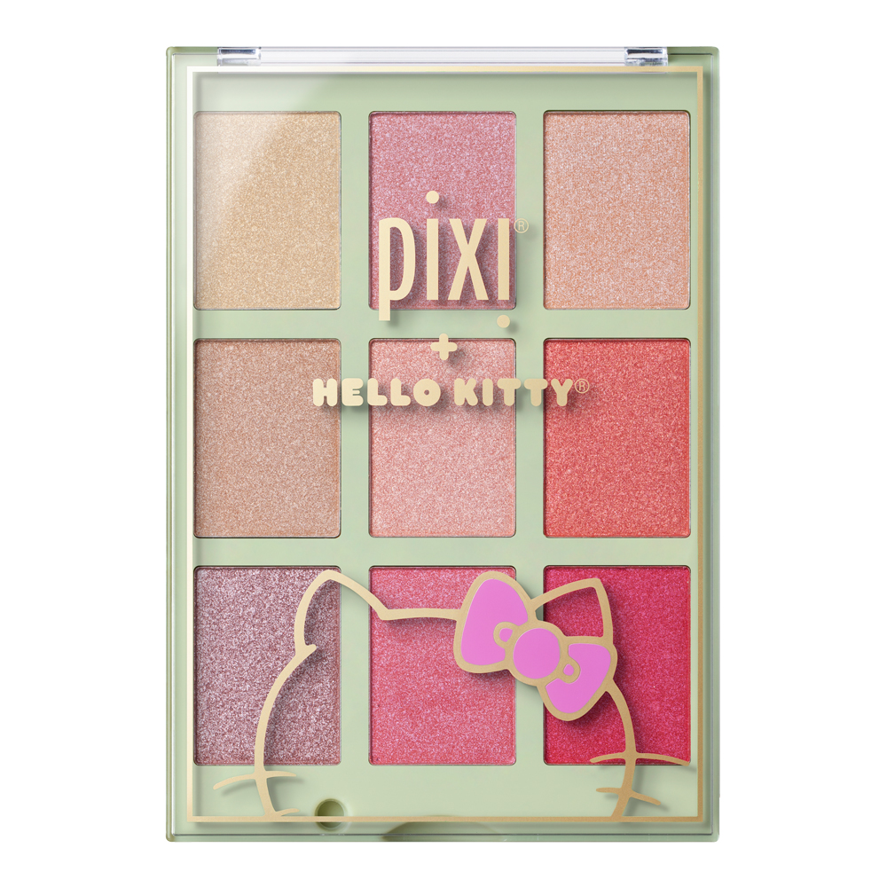 Pixi + Hello Kitty  Chrome Glow Palette